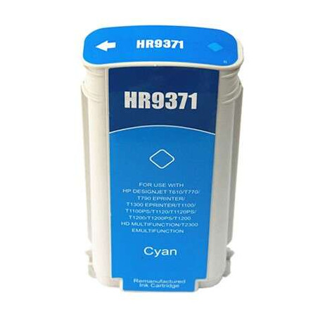 Cartucho de tinta HP 72 Cyan Compatible - 13,25€ | Envío 24h