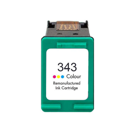 Cartucho de tinta HP 343 Color Tricolor Compatible - 8,59€