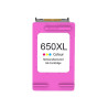 Cartucho de tinta HP 650XL Color Compatible - 12,57€