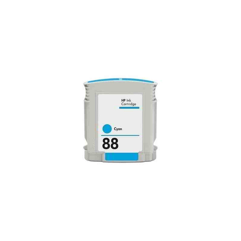 Cartucho de tinta HP 88XL Cyan Compatible - 3,27€