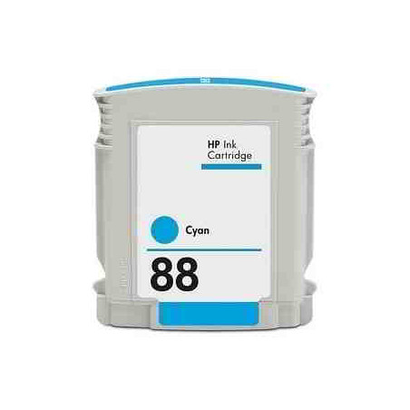 Cartucho de tinta HP 88XL Cyan Compatible - 3,27€