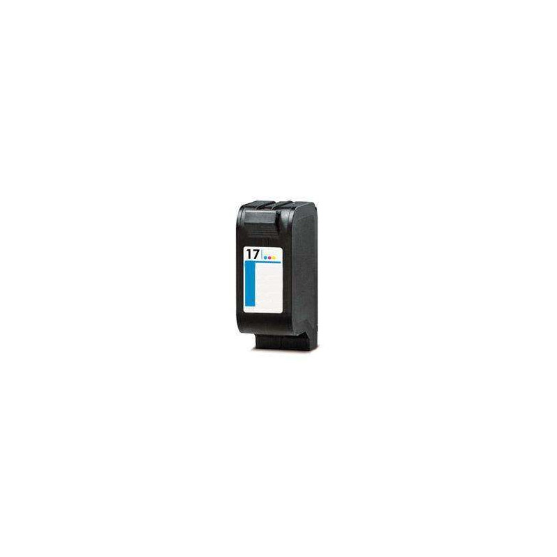 Cartucho de tinta HP 17 Color Tricolor Compatible - 12,57€