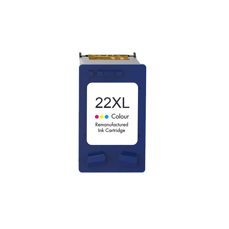 Cartucho de tinta HP 22XL Color Tricolor Compatible - 13,25€