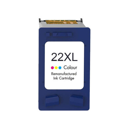 Cartucho de tinta HP 22XL Color Tricolor Compatible - 13,25€