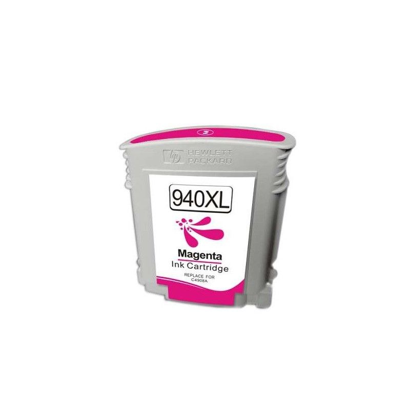 Cartucho de tinta HP 940XL Magenta Compatible - 4,60€
