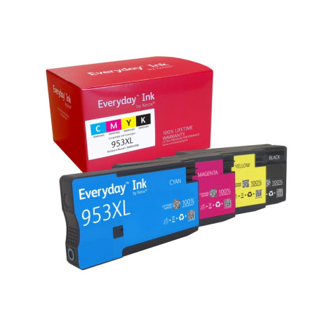 Cartucho de tinta HP Xerox Everyday 953XL Pack de 4