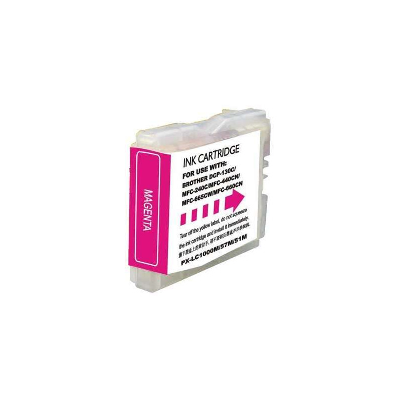 Cartucho de tinta Brother LC1000XL/LC970XL - 2,31€