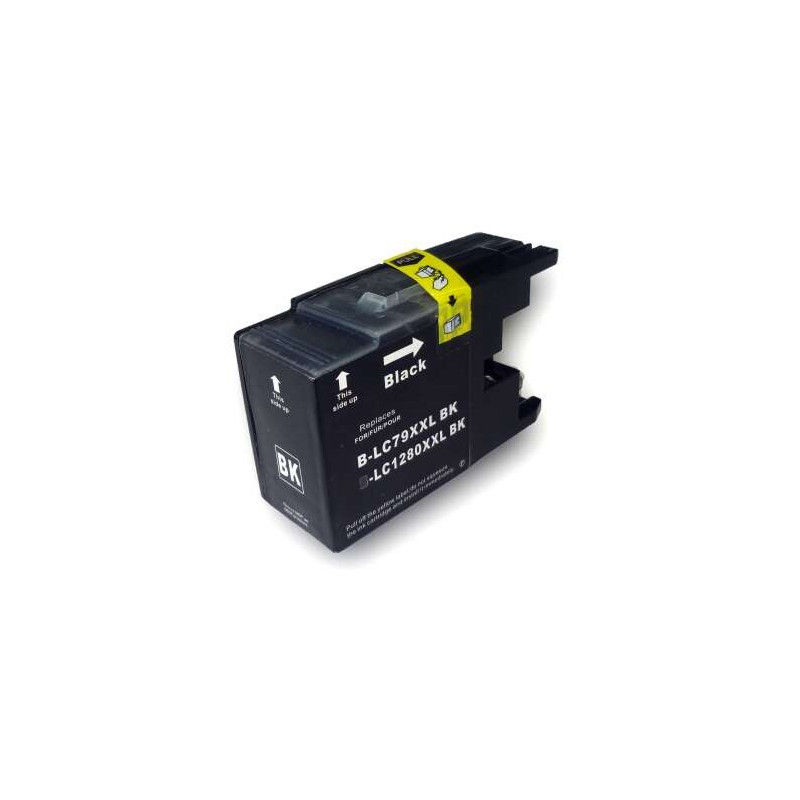 Cartucho de tinta Brother LC1280XL Negro Compatible - 2,90€