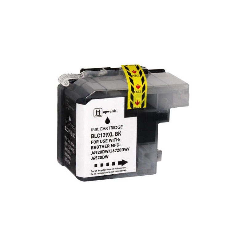Cartucho de tinta Brother LC129XL Negro Compatible - 3,50€