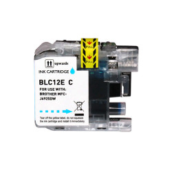 Cartucho de tinta Brother LC12E Cyan Compatible - 3,50€