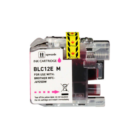 Cartucho de tinta Brother LC12E Magenta Compatible - 3,50€