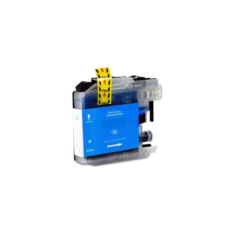 Cartucho de tinta Brother LC225XL Cyan Compatible - 2,90€