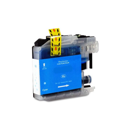 Cartucho de tinta Brother LC225XL Cyan Compatible - 2,90€