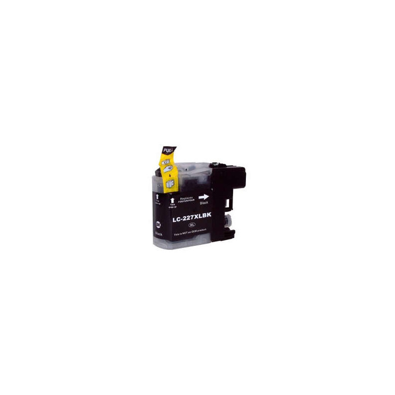 Cartucho de tinta Brother LC227XL Negro Compatible - 2,90€