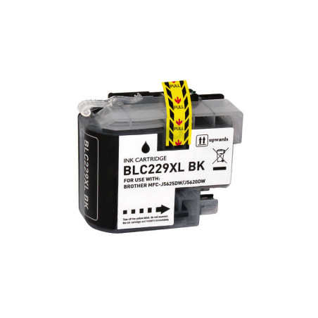 Cartucho de tinta Brother LC229XL Negro Compatible - 3,50€