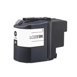 Cartucho de tinta Brother LC22E Negro Compatible - 4,09€