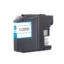 Cartucho de tinta Brother LC22E Cyan Compatible - 3,50€