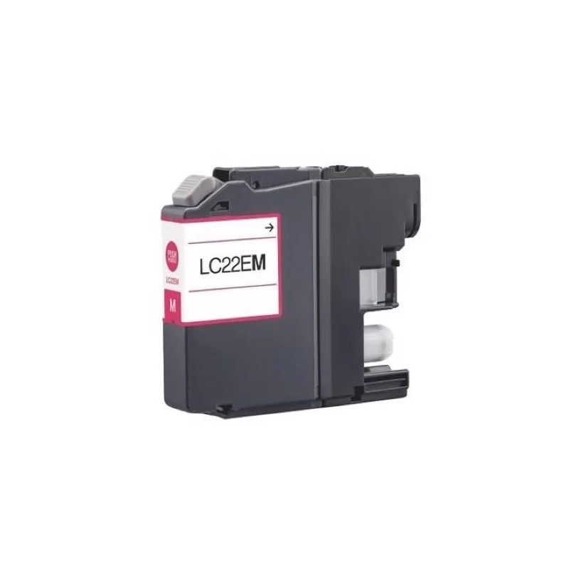 Cartucho de tinta Brother LC22E Magenta Compatible - 3,50€