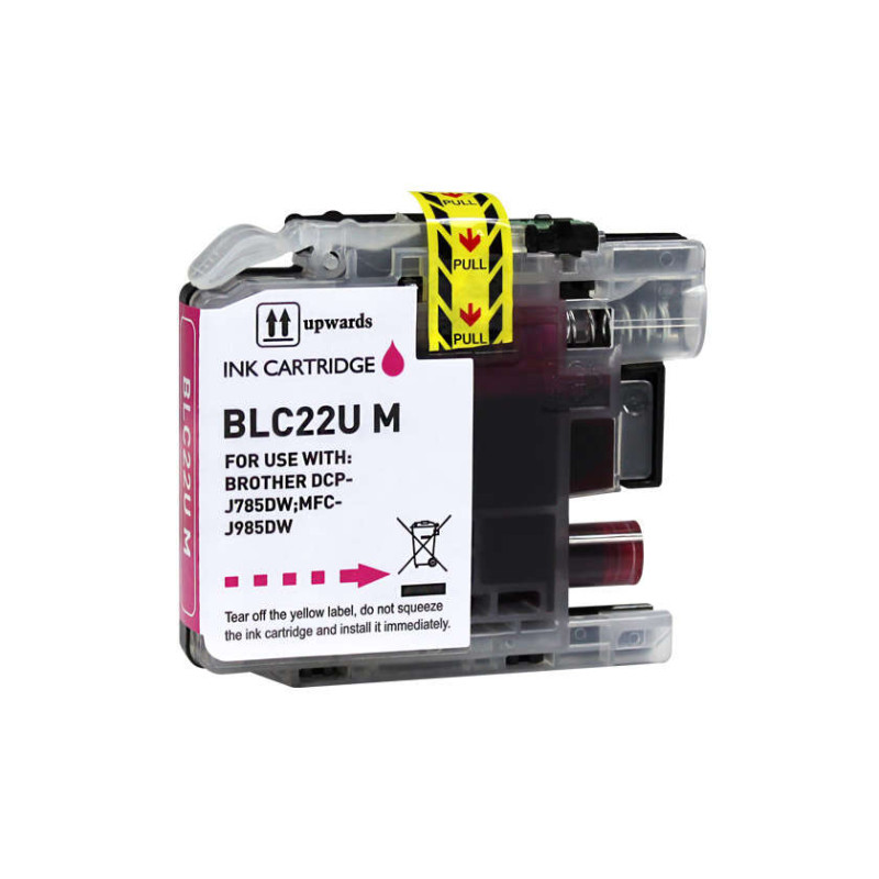 Cartucho de tinta Brother LC22U Magenta Compatible - 3,50€