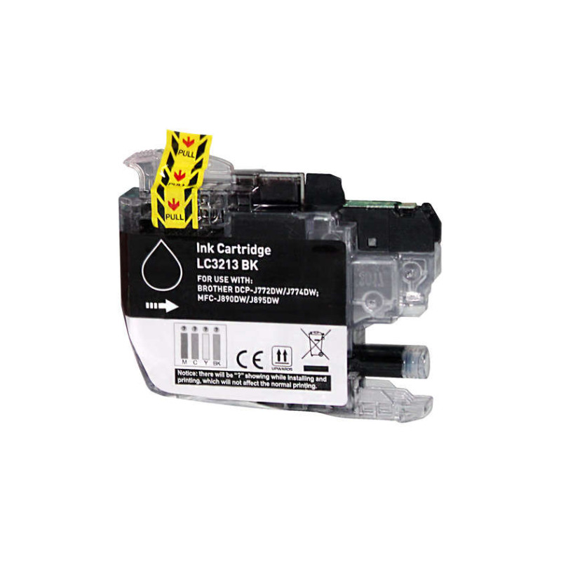 Cartucho de tinta Brother LC3213/LC3211 Compatible - 4,09€