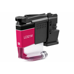 Cartucho de tinta Brother LC521 Magenta Compatible - 5,93€
