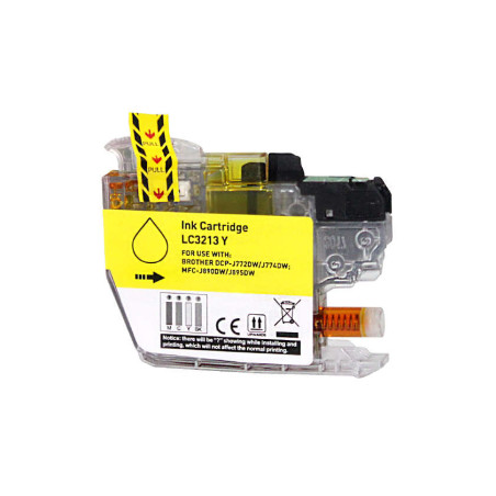 Cartucho de tinta Brother LC3213/LC3211 Compatible - 3,50€