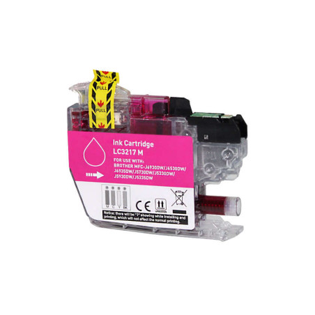 Cartucho de tinta Brother LC3217 Magenta Compatible - 3,50€