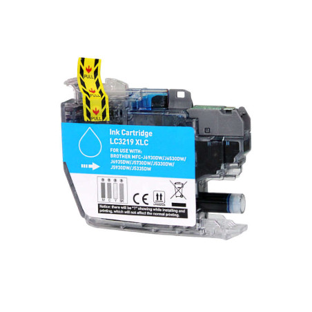 Cartucho de tinta Brother LC3219XL Cyan Compatible - 4,09€