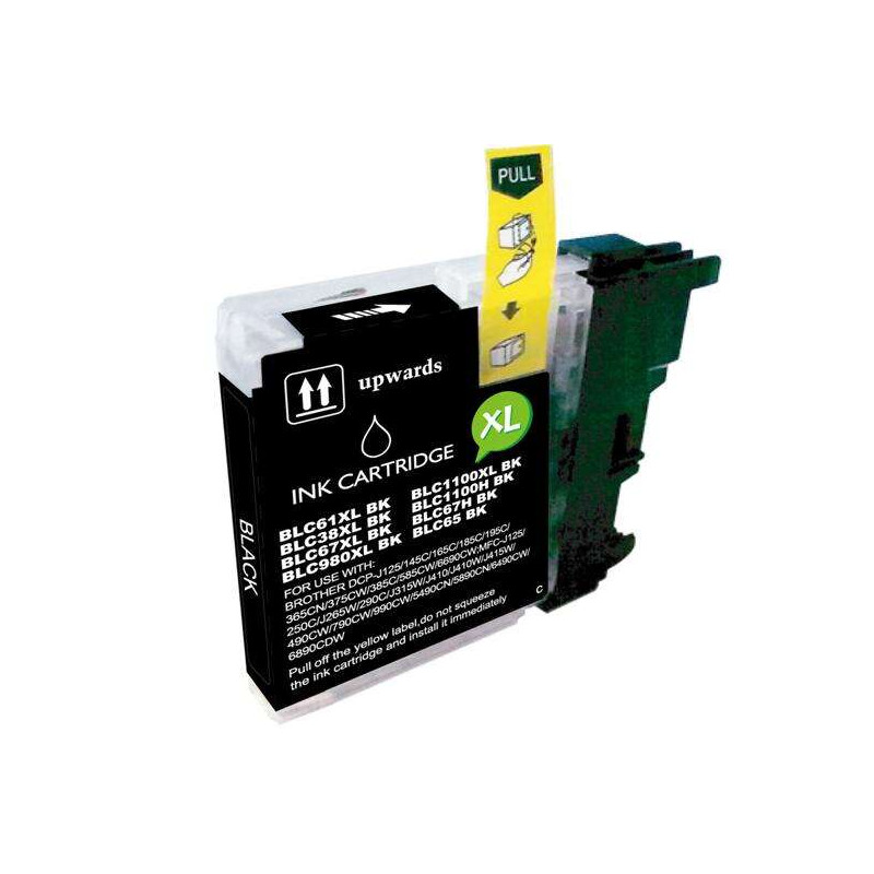 Cartucho de tinta Brother LC980XL/LC1100XL/LC985XL - 2,31€