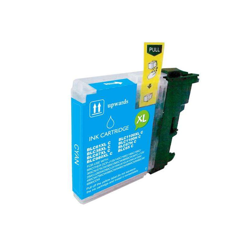 Cartucho de tinta Brother BULK Cyan Compatible - 2,31€