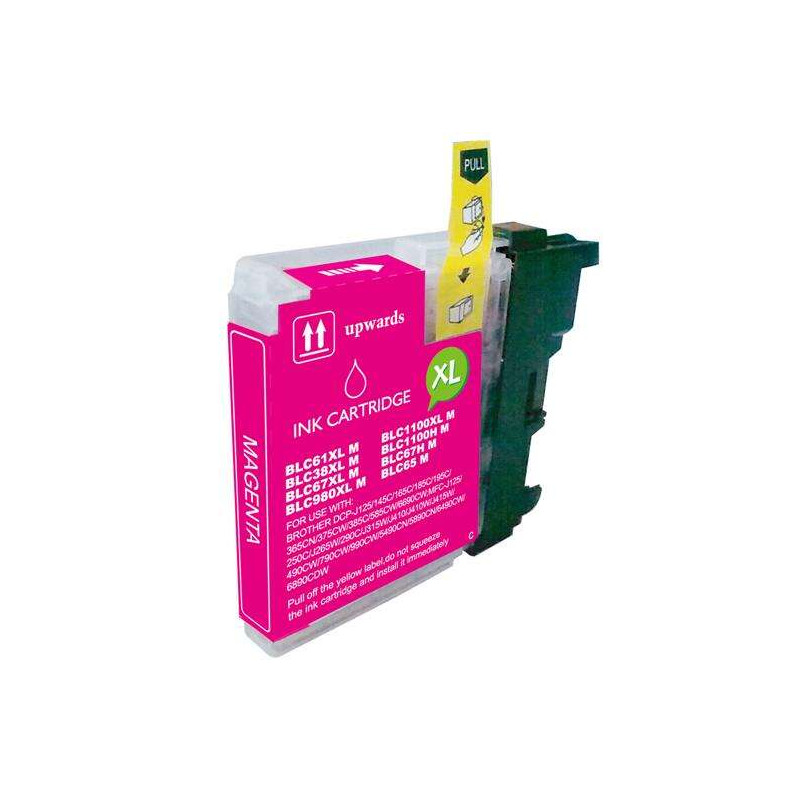 Cartucho de tinta Brother BULK Magenta Compatible - 2,31€