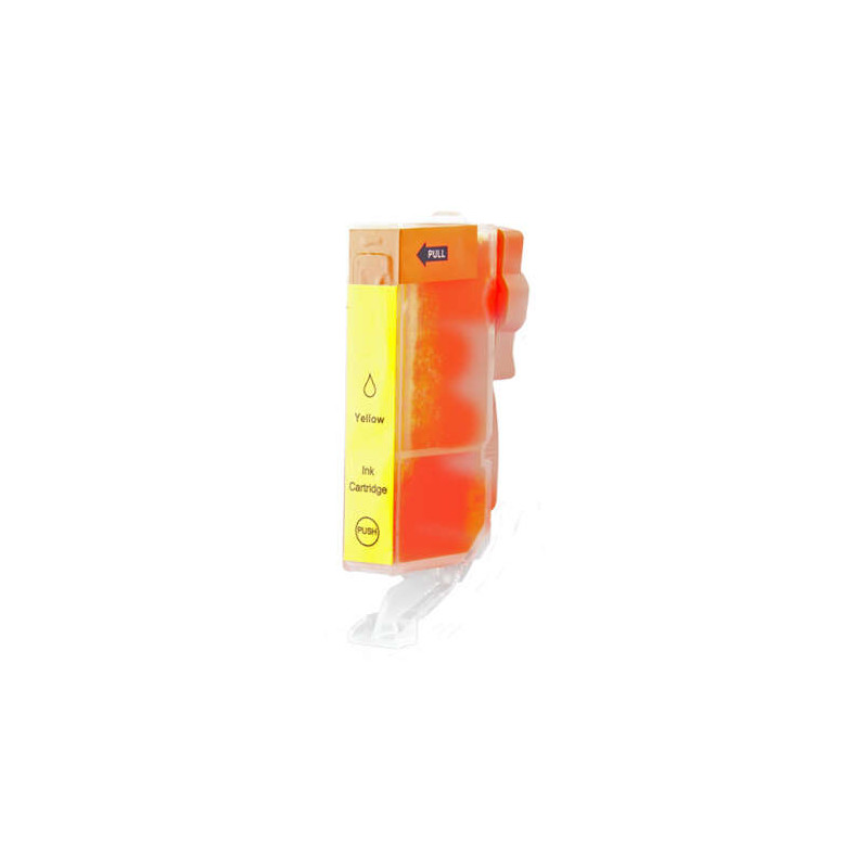 Cartucho de tinta Canon CLI521 Amarillo Compatible - 2,31€