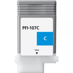 Cartucho de tinta Canon PFI107 Cyan Compatible - 17,73€