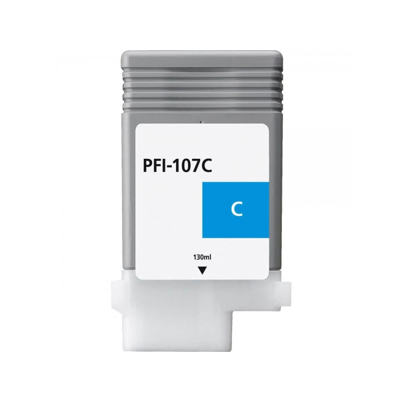 Cartucho de tinta Canon PFI107 Cyan Compatible - 17,73€