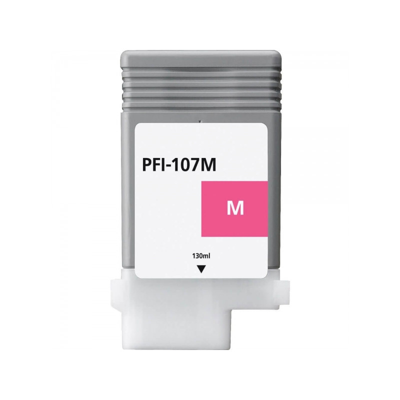 Cartucho de tinta Canon PFI107 Magenta Compatible - 17,73€