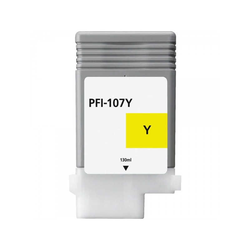 Cartucho de tinta Canon PFI107 Amarillo Compatible - 17,73€
