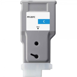 Cartucho de tinta Canon PFI207 Cyan Compatible - 23,72€