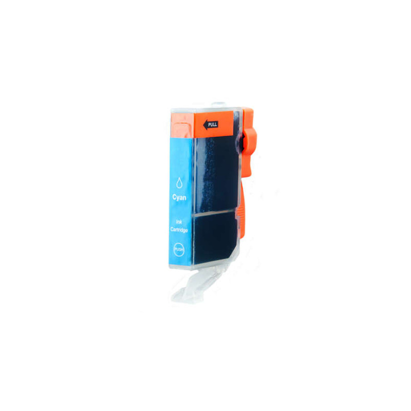 Cartucho de tinta Canon CLI8 Cyan Compatible - 2,31€