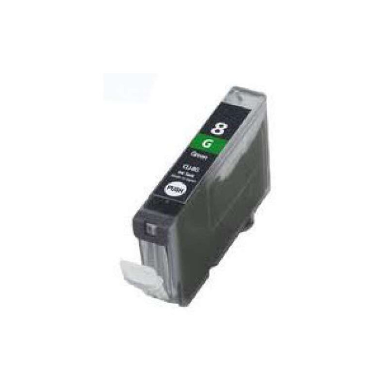 Cartucho de tinta Canon CLI8 Verde Compatible - 2,31€