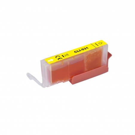 Cartucho de tinta Canon CLI531 Amarillo Compatible - 2,96€