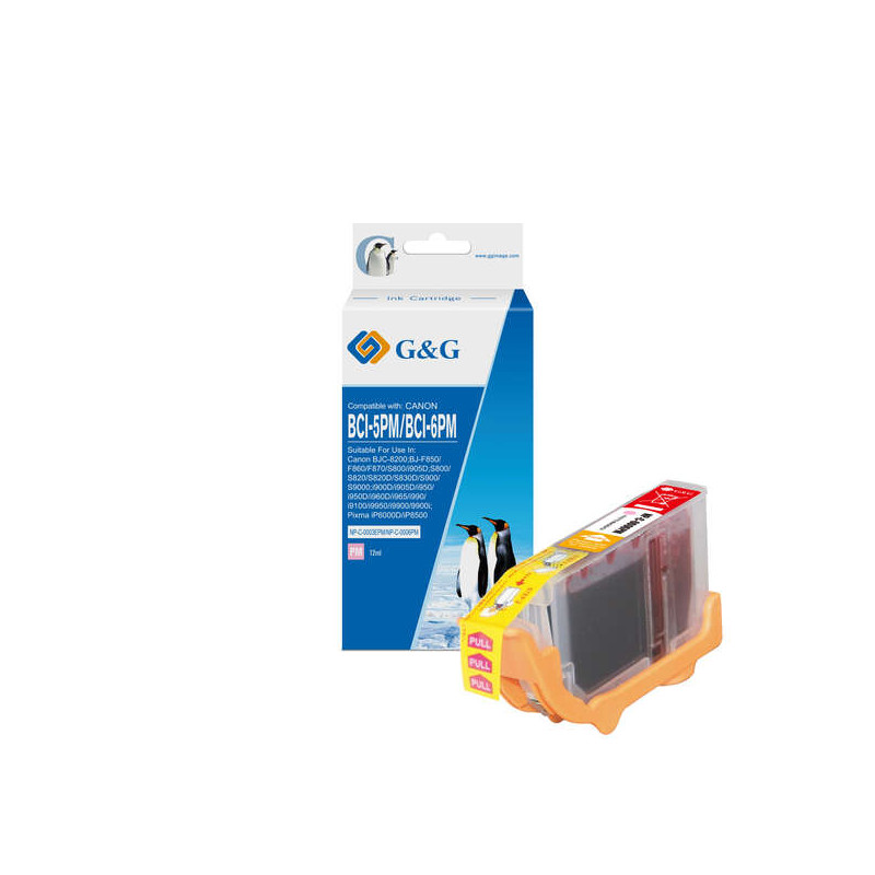 Cartucho de tinta Canon G&G BCI6/BCI5/BCI3 - 2,31€