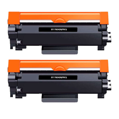 Tóner Brother TN2420/TN2410 Pack de 2 Cartuchos de Toner s