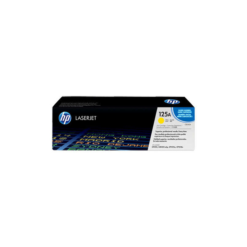 Tóner HP CB542A Amarillo Original - 96,45€ | Envío 24h