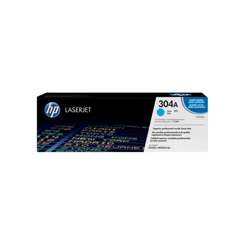 Tóner HP CC531A Cyan Original - 155,35€ | Envío 24h
