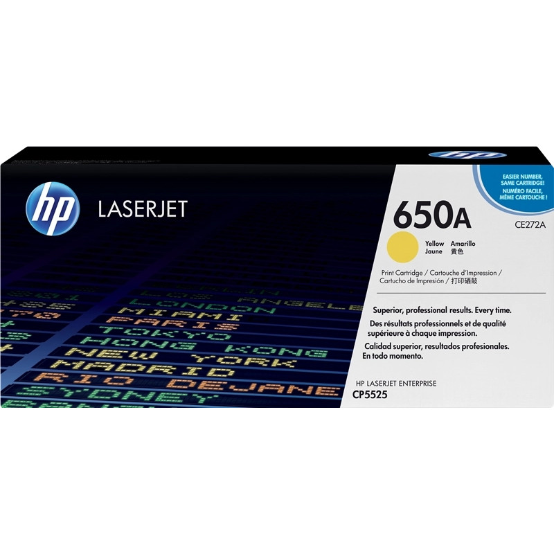 Tóner HP CE272A Amarillo Original - 537,81€ | Envío 24h