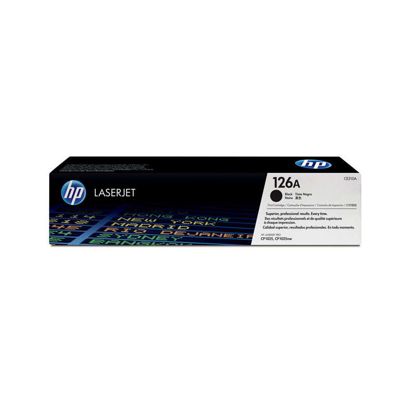 Tóner HP CE310A Negro Original - 68,26€ | Envío 24h