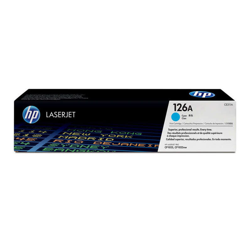 Tóner HP CE311A Cyan Original - 75,90€ | Envío 24h