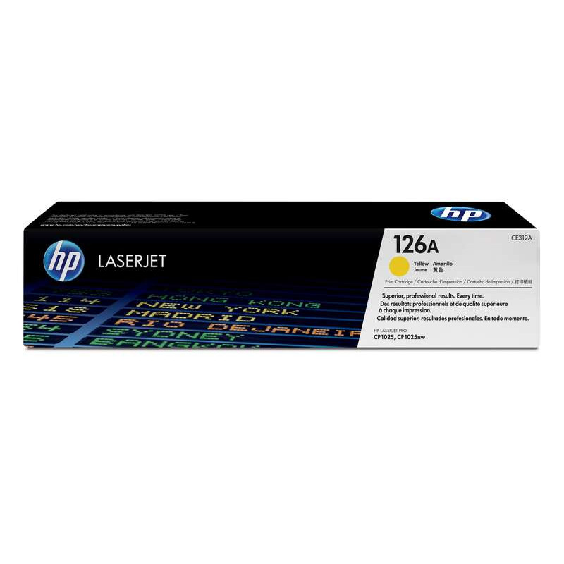 Tóner HP CE312A Amarillo Original - 75,90€ | Envío 24h