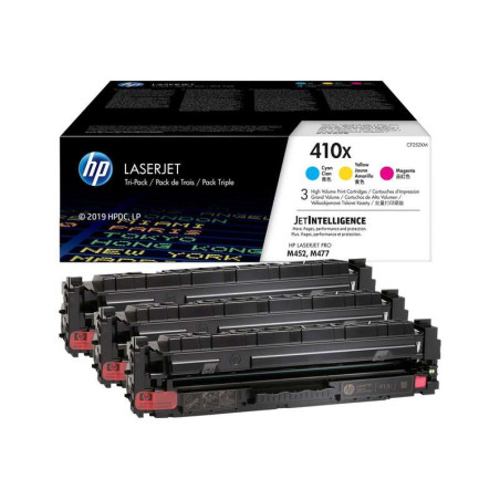 Tóner HP CF411X/CF412X/CF413X Pack de 3 Cartuchos de Toner