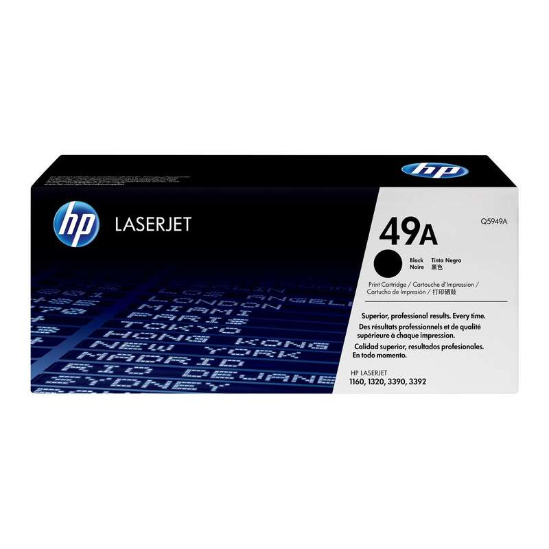 Tóner HP Q5949A Negro Original - 128,56€ | Envío 24h